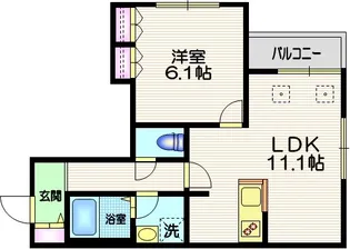 東京都世田谷区代沢2【マンション】の間取り