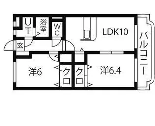 ユーミーフォルテ【1階】の間取り
