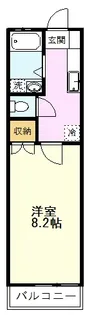 東京都国分寺市泉町3【アパート】の間取り