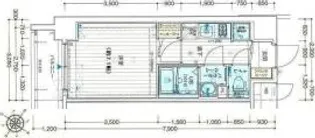 アドバンス西梅田グルーブ【8階】の間取り