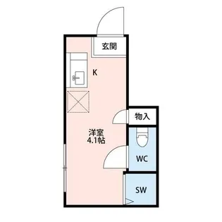 サークルハウス東松原【2階】の間取り