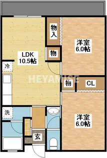 高島第6ビル【4階】の間取り