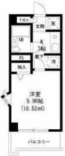 J-フラッツ錦糸町【6階】の間取り
