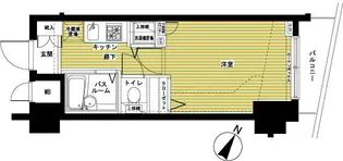 トーシンフェニックス日本橋浜町弐番館【7階】の間取り