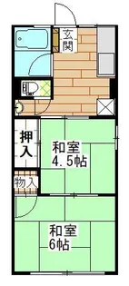 シティハイムBe-1【1階】の間取り