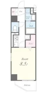 テ レジャンデール護国寺WEST【3階】の間取り