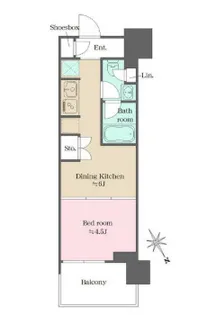 東京都江東区佐賀2【マンション】の間取り