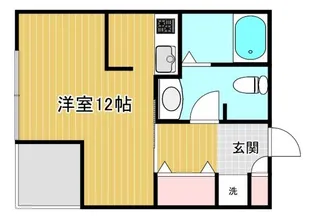 スフィア自由が丘【1階】の間取り