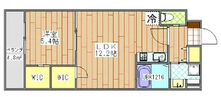 千葉県船橋市湊町1【マンション】の間取り