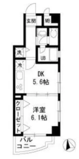 メルクマールII【4階】の間取り