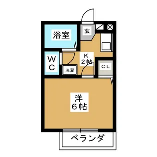 スーペリア2【2階】の間取り