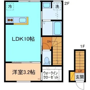 サン・ステージ今泉 B棟【1階】の間取り