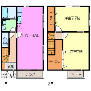 クライスの間取り
