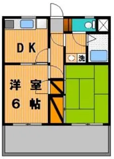 ルート元郷【2階】の間取り