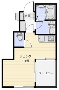 Cenova Ebisu【1階】の間取り