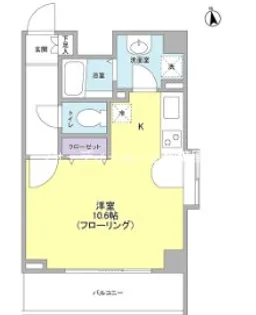 リバーレ秋葉原【9階】の間取り