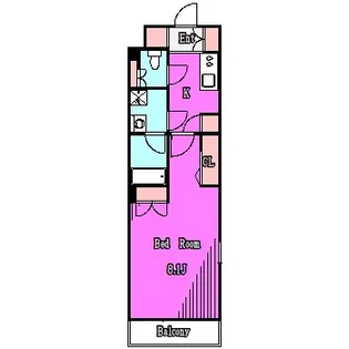 パティーナ新宿下落合【4階】の間取り