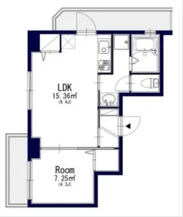 東京都渋谷区笹塚2【マンション】の間取り