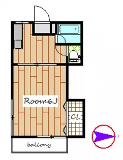 東ハイツかんざわ【3階】の間取り