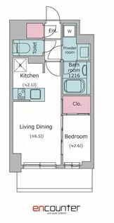 KDXレジデンス上石神井II【4階】の間取り