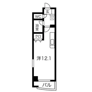 ラ・プリミエール【2階】の間取り