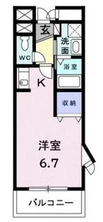 ローズスクエア【3階】の間取り