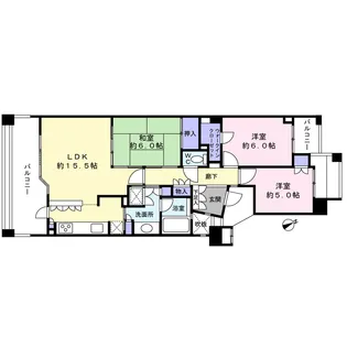 パークスクエア吉祥寺本町C棟【2階】の間取り