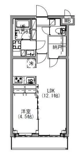 S-RESIDENCE北戸田【5階】の間取り