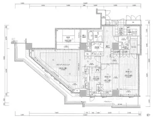 アップルタワー大阪谷町【28階】の間取り