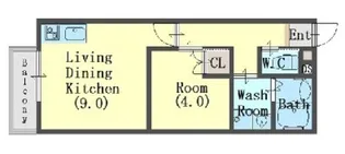 VERY戎之町【2階】の間取り