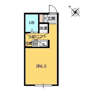 レモンハウス【2階】の間取り