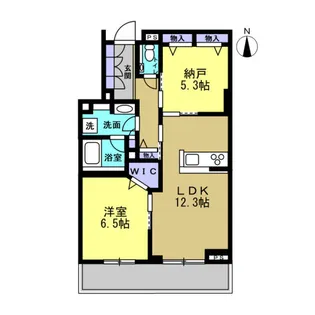 レフィシア【1階】の間取り