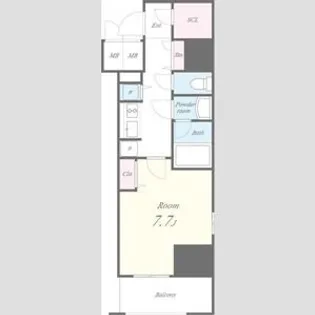 セイワパレス丸の内駅前プレミア【10階】の間取り