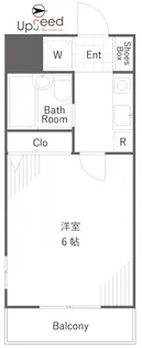 アヴァンティ早稲田【3階】の間取り