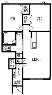 estrellaI【1階】の間取り