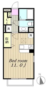 T・リューレント【3階】の間取り