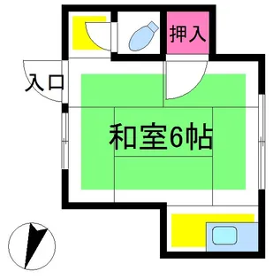 第一末廣ビル【4階】の間取り