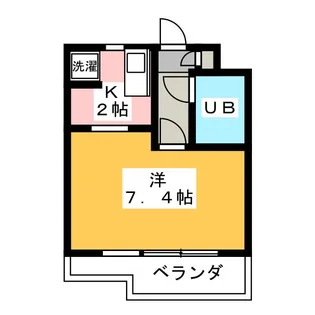 オークヒルズ小豆沢【4階】の間取り