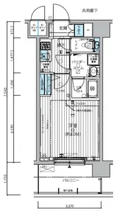 メインステージ滝野川グレイス【3階】の間取り