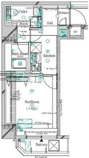 ガリシア錦糸町V【4階】の間取り