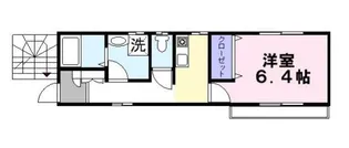 ラグーナB棟【2階】の間取り