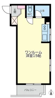 ロイヤルパレス原宿【6階】の間取り