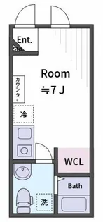 Liz早稲田鶴巻町【2階】の間取り