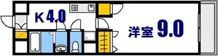 第16友建ビル【4階】の間取り