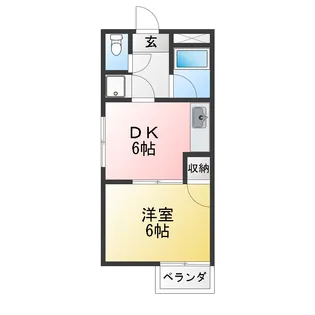 MIYOSHIBLD【3階】の間取り