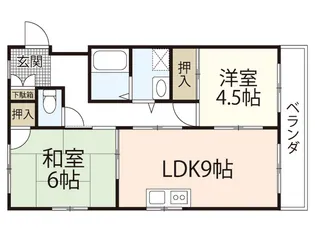 タカマツビル【4階】の間取り
