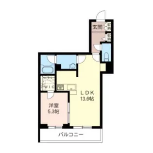 シャトー・エスペランス【3階】の間取り