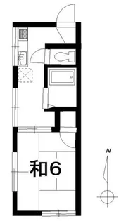 横山荘【1階】の間取り