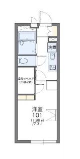 レオパレスKOTOE【1階】の間取り