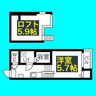 グリーンハイム吹上【2階】の間取り